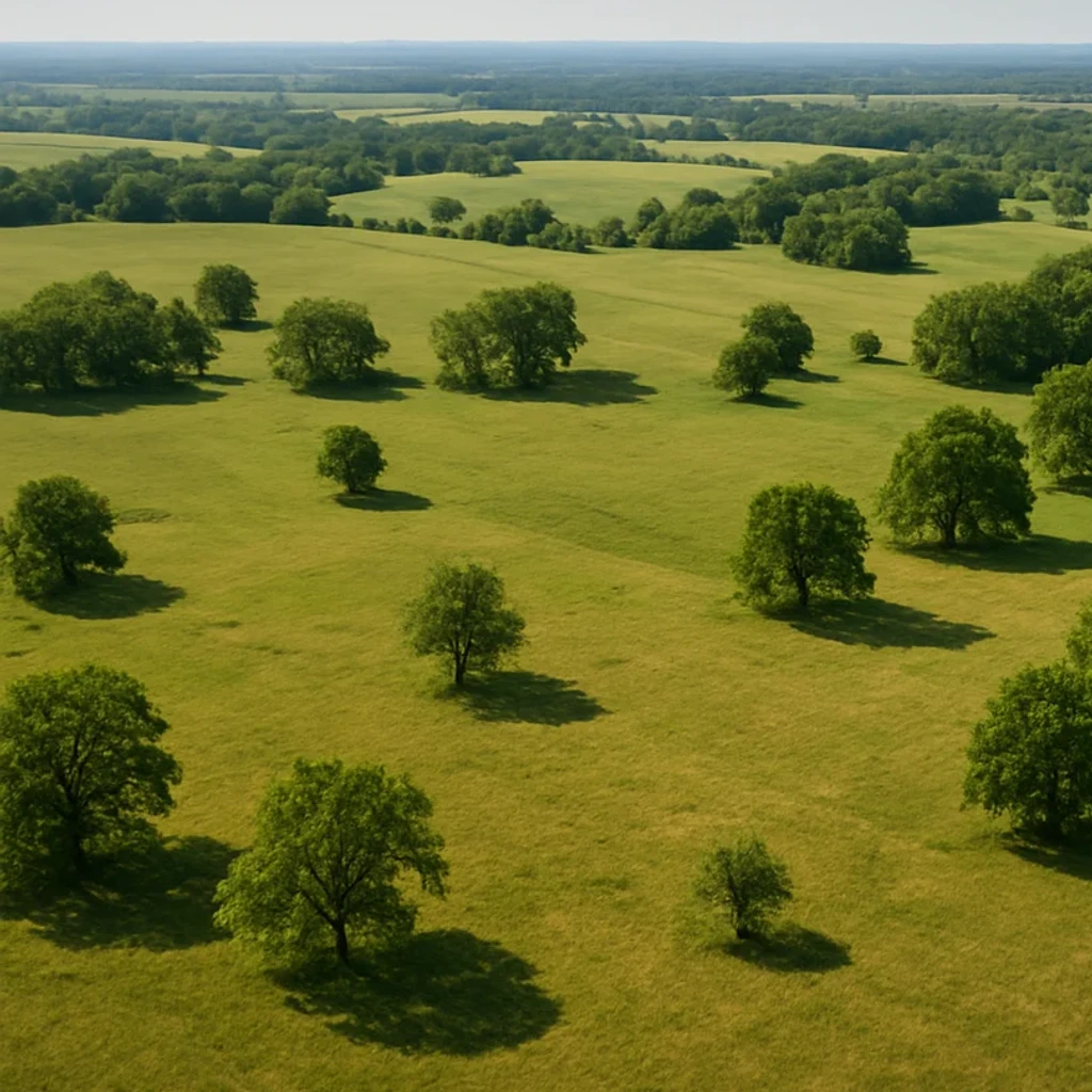 Rural acreage in Tulsa County