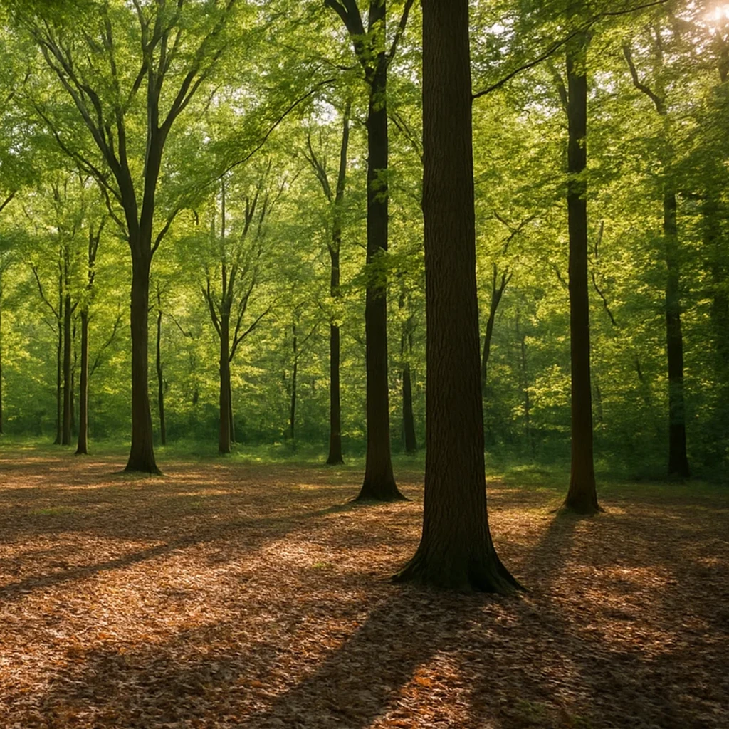 Wooded land in Tulsa County